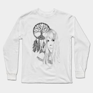 Stevie dreams Zentangle Long Sleeve T-Shirt